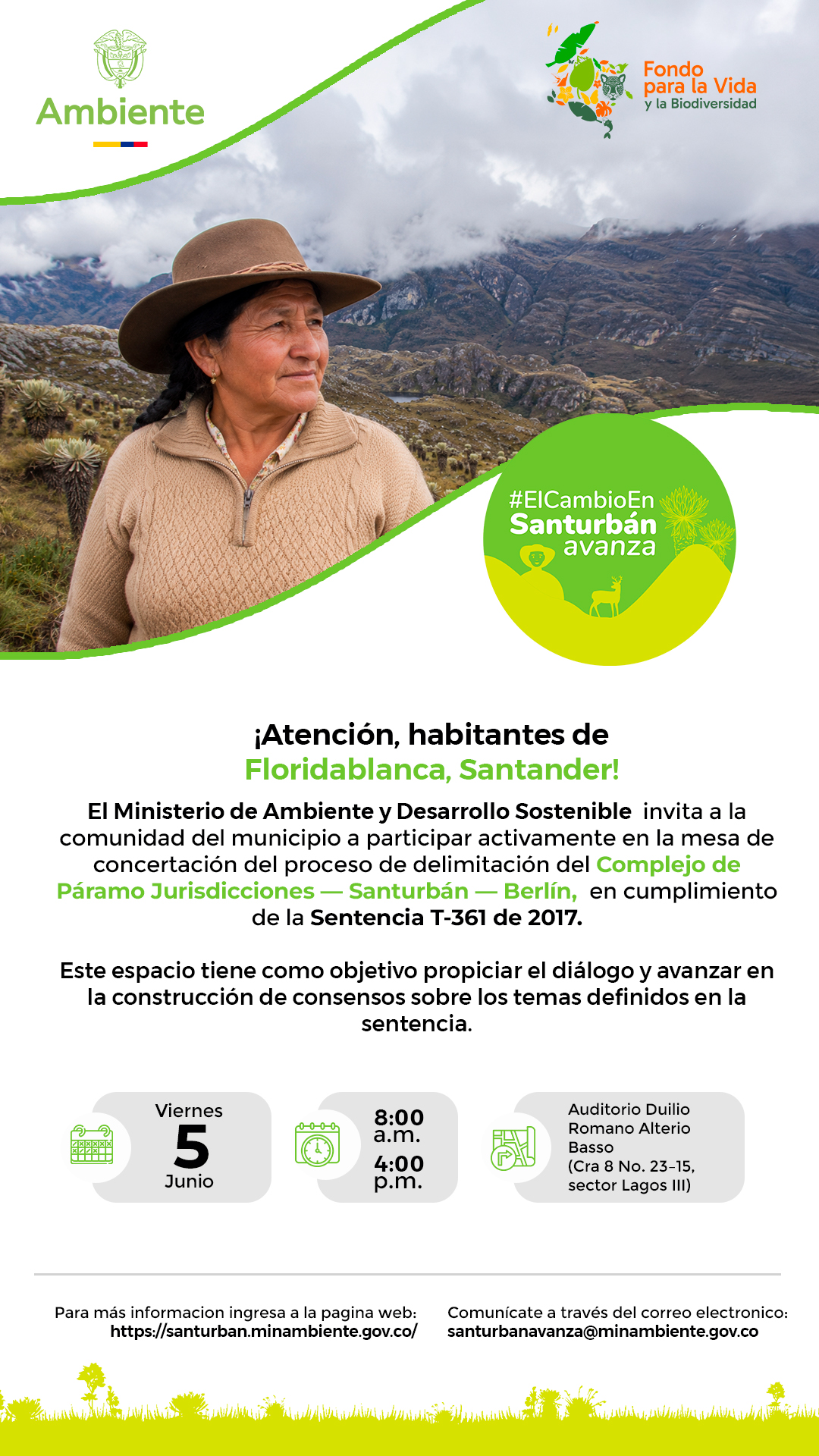 FPV Invitación Floridablanca Santurban 5 jun 2026 Storie 1