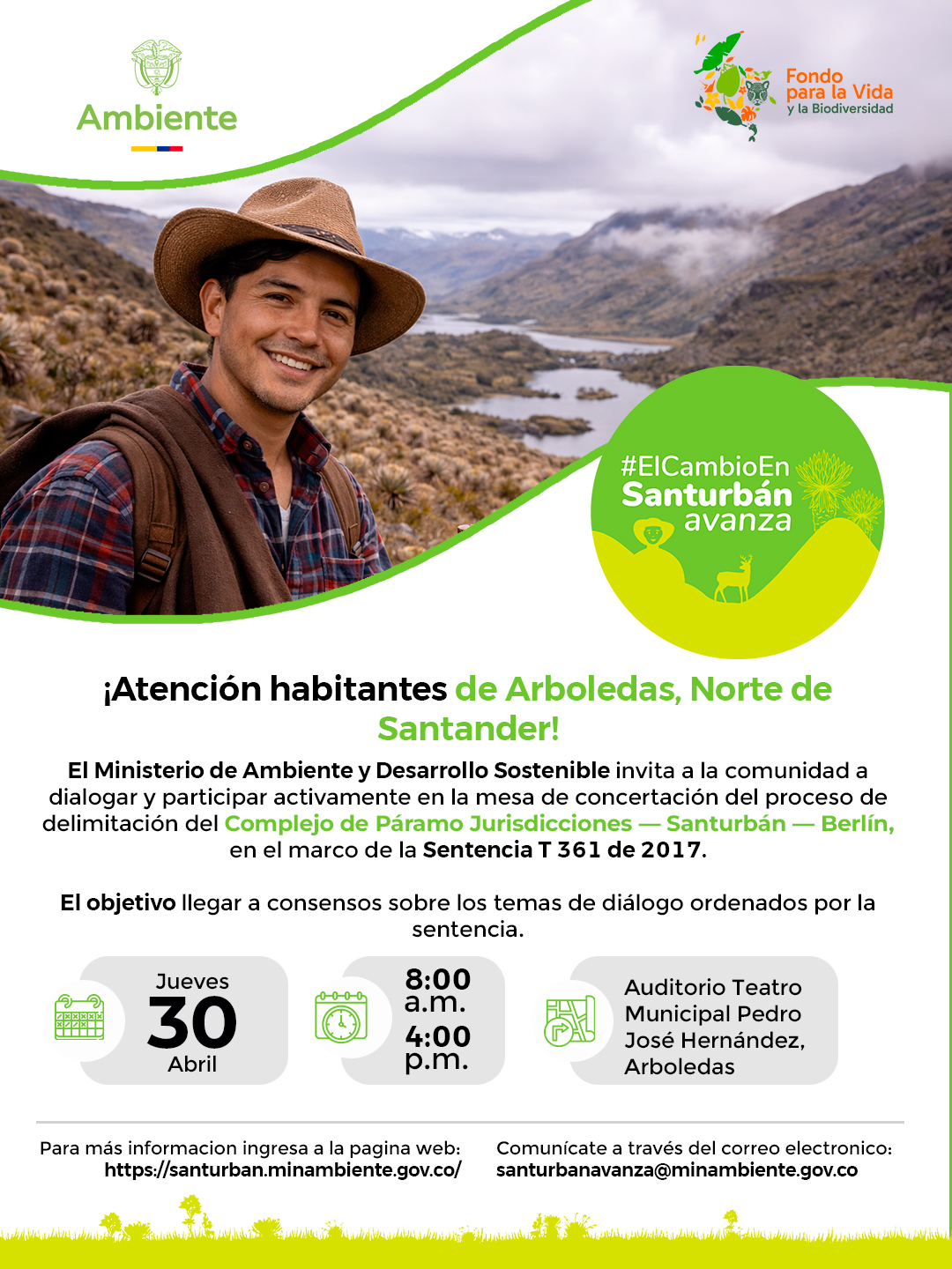 FPV Invitación Arboledas Santurban 30 abr 2026 Feed